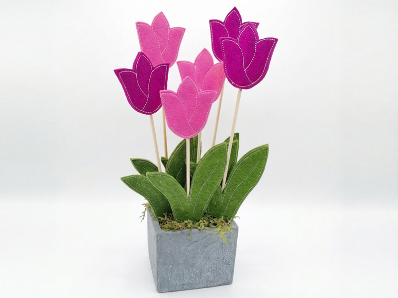 Preview: Tulpen - ITH-Stickdatei